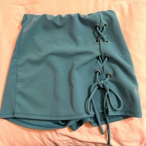 Blue Blush Mini Skort